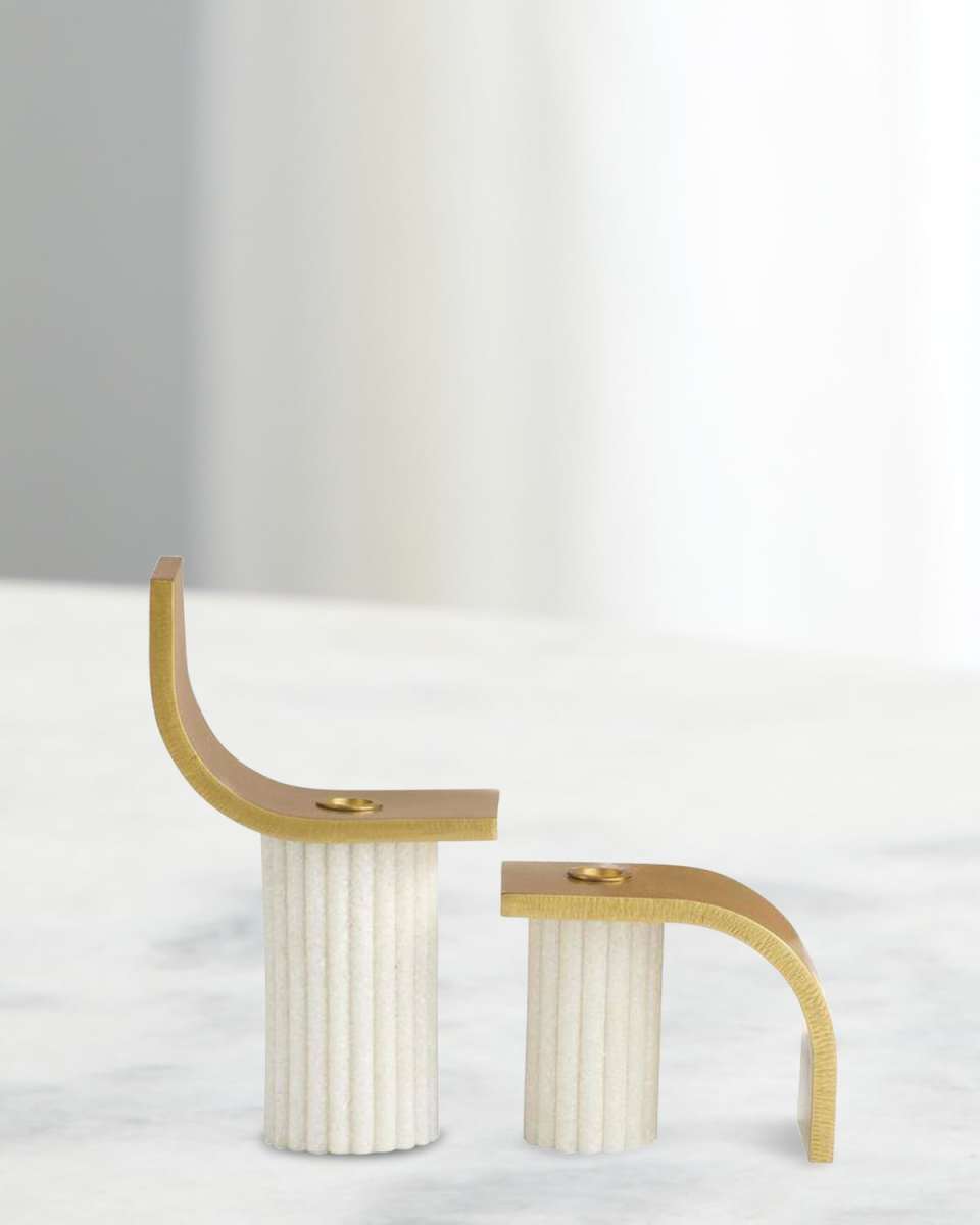 Ivanna Candleholders, Set of 2